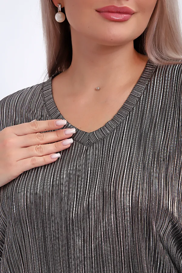 Блузка 32740 НАТАЛИ, черный - фото 2