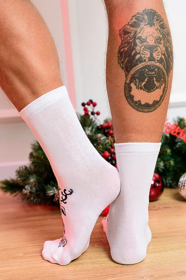 Носки стандарт Бла-бла-бла НАТАЛИ, белый - фото 2