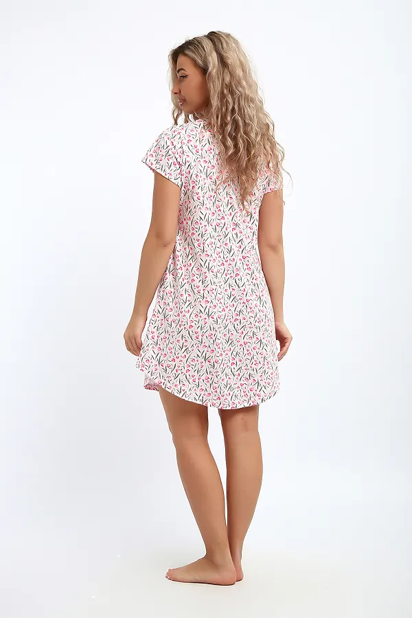 Сорочка 30137 НАТАЛИ, розовый - фото 2