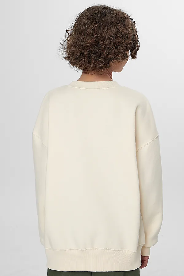 Свитшот MARK FORMELLE, топленое молоко +печать - фото 2