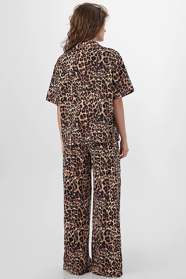 Пижама MARK FORMELLE, леопард на песочном - фото 2