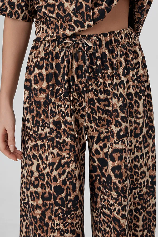 Пижама MARK FORMELLE, леопард на песочном - фото 2