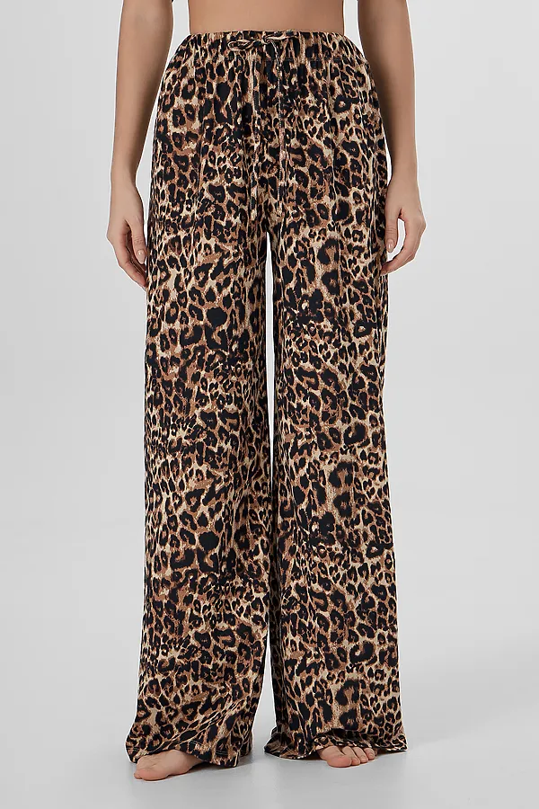 Пижама MARK FORMELLE, леопард на песочном - фото 2