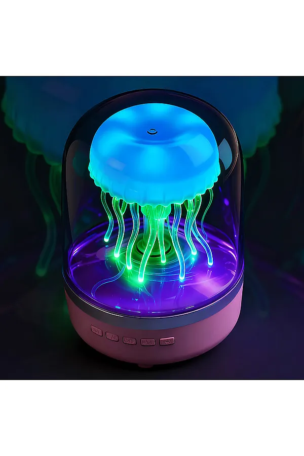 Светильник-колонка "Медуза" (с Bluetooth) в коробке URAL TOYS, в ассортименте - фото 2