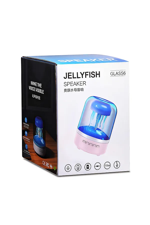 Светильник-колонка "Медуза" (с Bluetooth) в коробке URAL TOYS, в ассортименте - фото 2