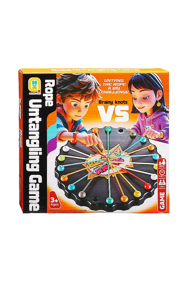 Игра настольная "Распутай шнурочки" в коробке URAL TOYS, - - фото 2