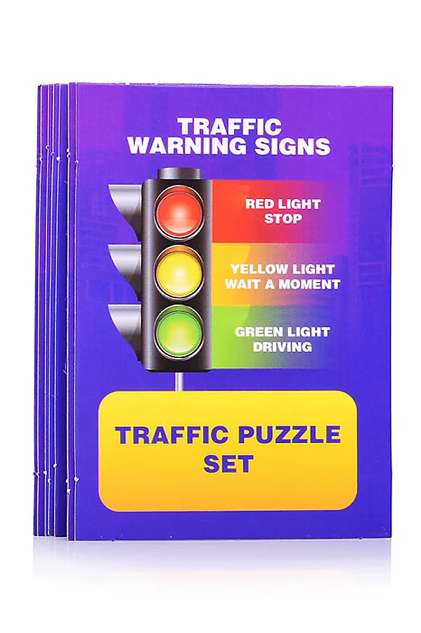 Игровой набор "Дорожные знаки" в коробке URAL TOYS, мультиколор - фото 2