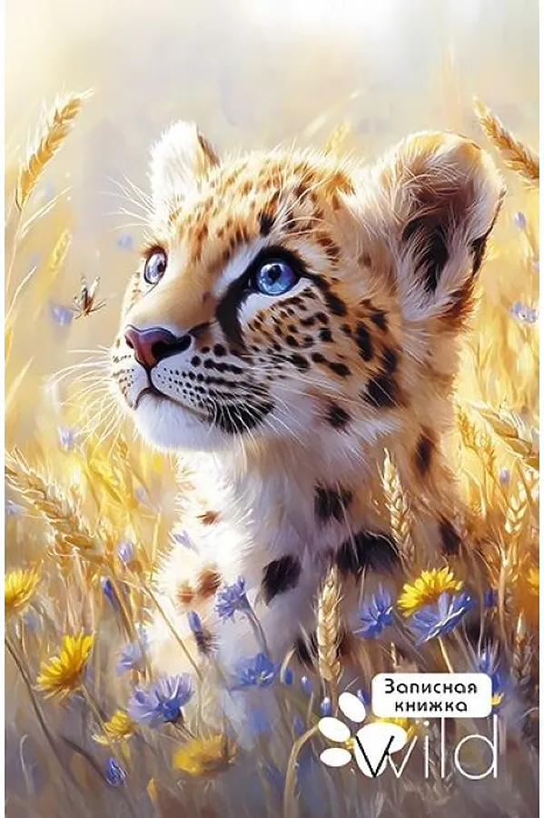 Записная книжка - перевертыш 80л. А6 на гребне "Дикие животные" URAL TOYS, мультиколор - фото 2