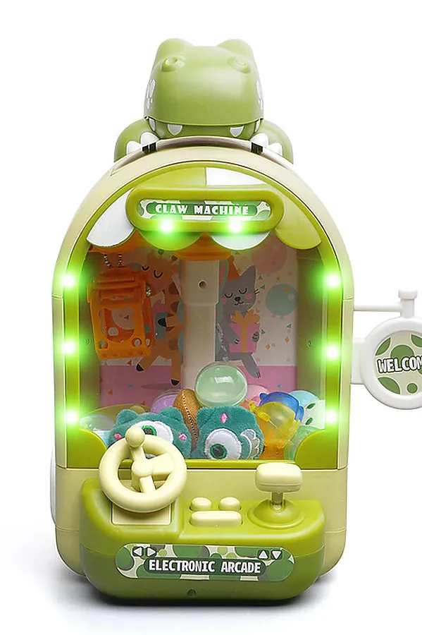 Игра- Хваталка "Динозаврик" в коробке URAL TOYS, зелёный - фото 2