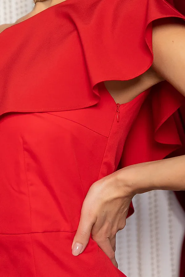 Платье LADY TAIGA, красное - фото 2