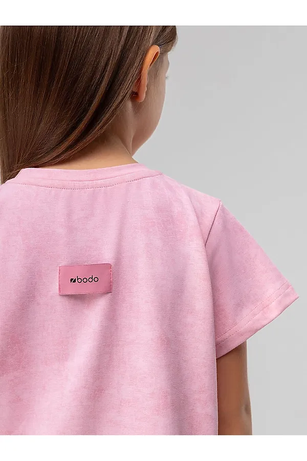 Футболка BODO-S, розовый - фото 2