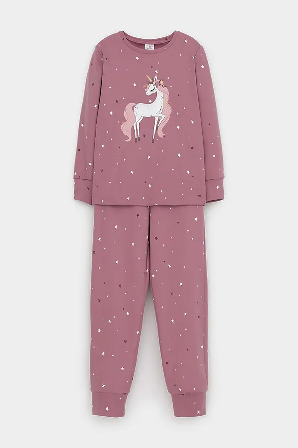 Пижама CROCKID, пепельная роза,звездочки - фото 2