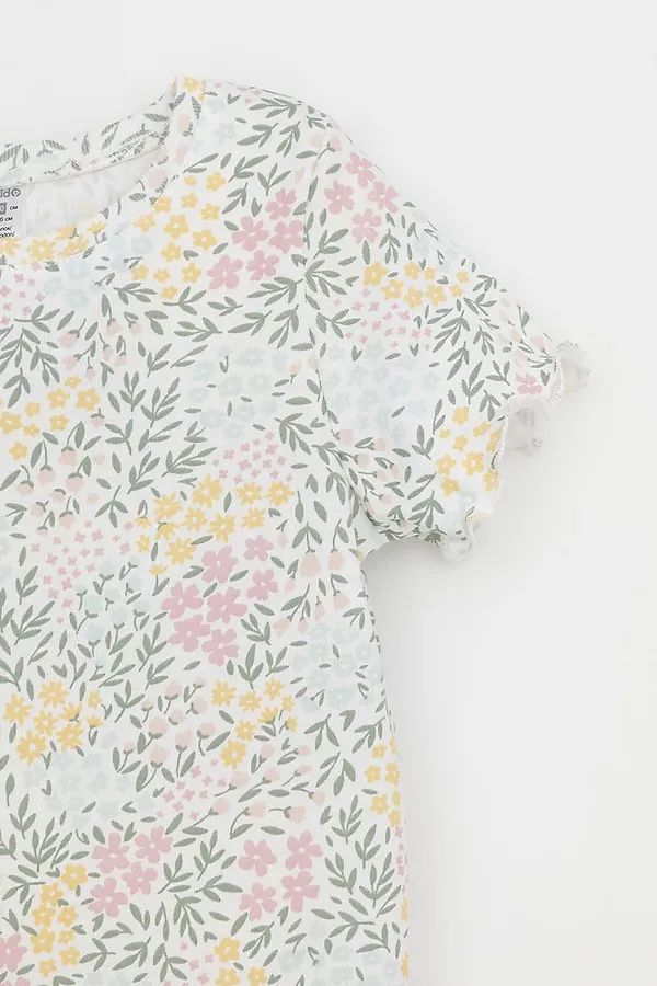 Пижама CROCKID, весенний сад,эвкалипт - фото 2