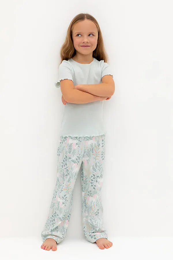 Пижама CROCKID, серое небо,лесная тайна - фото 2