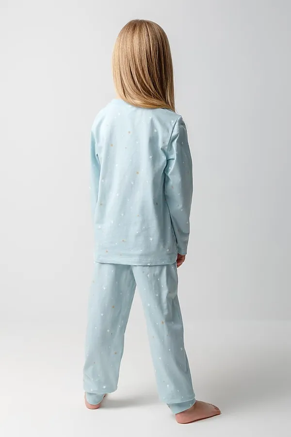 Пижама CROCKID, зимнее небо,звездочки - фото 2