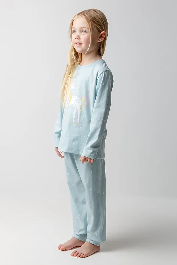 Пижама CROCKID, зимнее небо,звездочки - фото 2