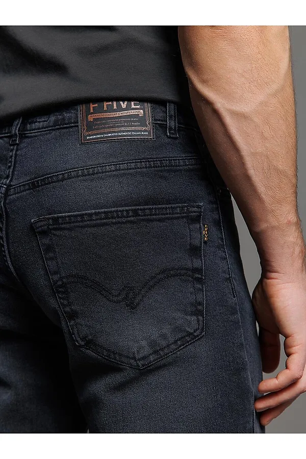 Джинсы F5, стирка темная - фото 2