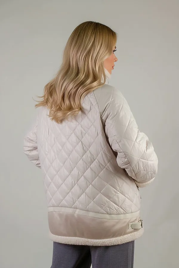 Куртка Классика верблюжья шерсть, арт. 309 НАТАЛИ, светло-бежевый - фото 2