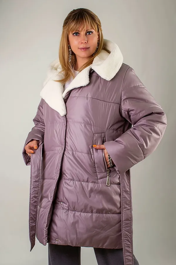 Куртка 302 верблюжья шерсть НАТАЛИ, бежевый - фото 2