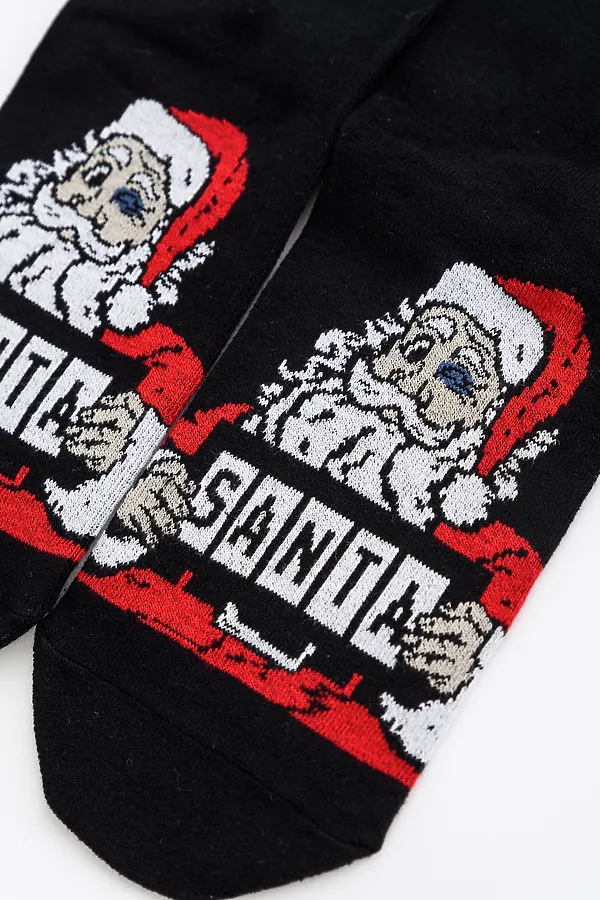 Носки стандарт Санта НАТАЛИ, черный - фото 2