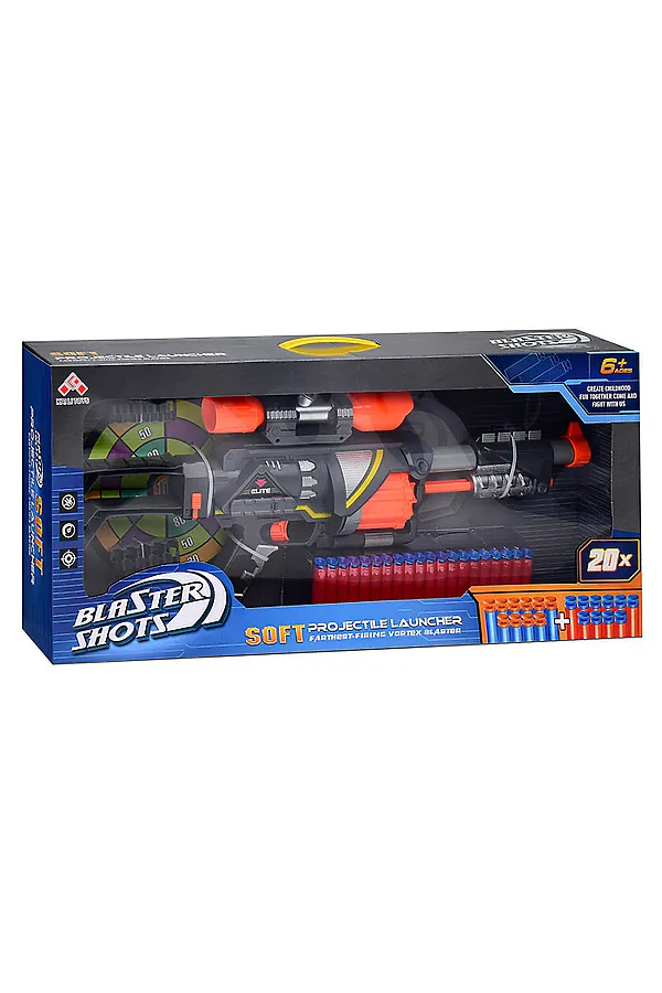 Автомат "Победитель" с мягкими полимерными пулями, в коробке URAL TOYS, мультиколор - фото 2