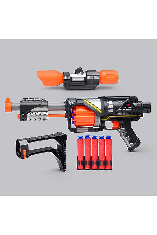 Автомат "Победитель" с мягкими полимерными пулями, в коробке URAL TOYS, мультиколор - фото 2