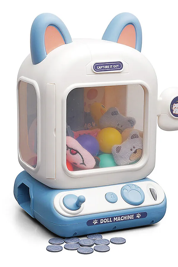 Игрушка-Хваталка "Котик" в коробке URAL TOYS, голубой - фото 2