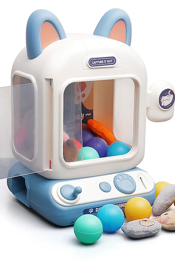 Игрушка-Хваталка "Котик" в коробке URAL TOYS, голубой - фото 2