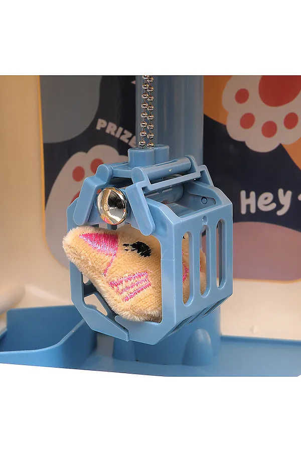 Игрушка-Хваталка "Котик" в коробке URAL TOYS, голубой - фото 2