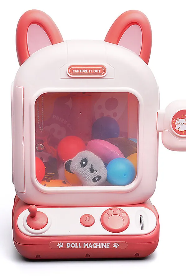 Игрушка-Хваталка "Кот" в коробке URAL TOYS, розовый - фото 2