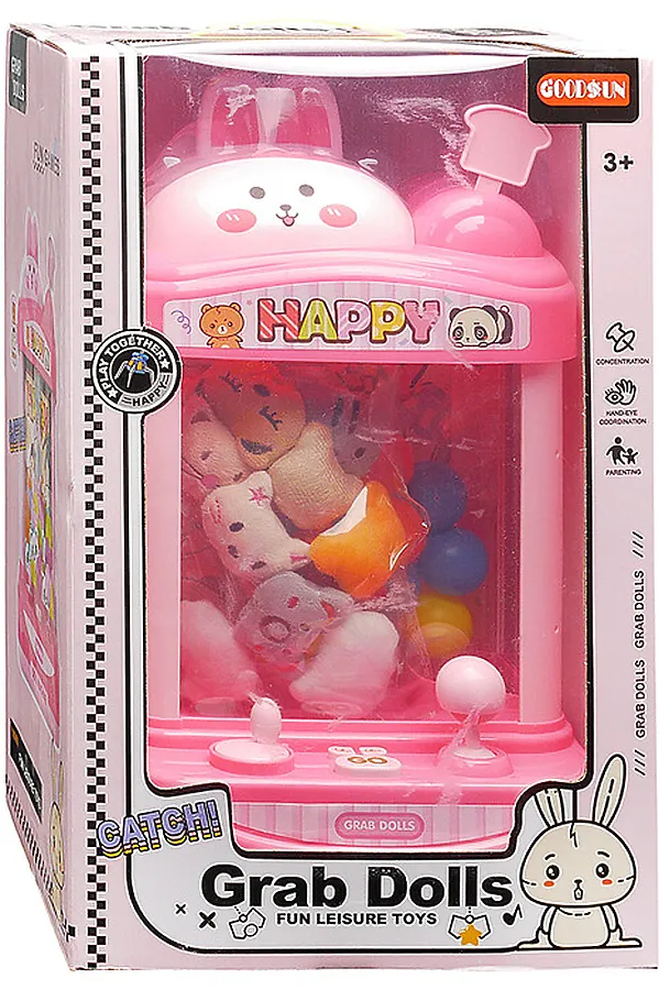Игрушка-Хваталка "Поймай меня" в коробке URAL TOYS, розовый - фото 2