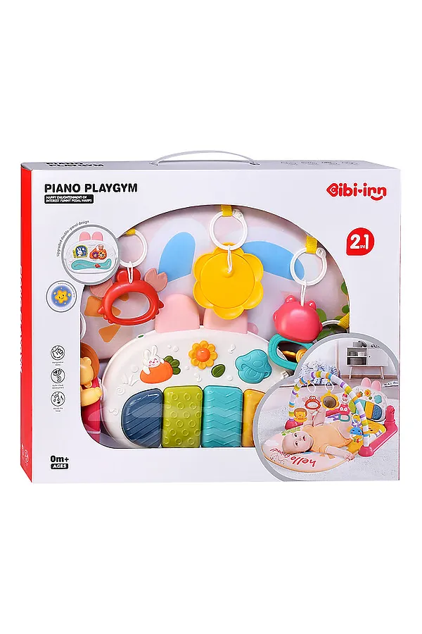 Коврик развивающий "Веселый малыш" в коробке URAL TOYS, в ассортименте - фото 2