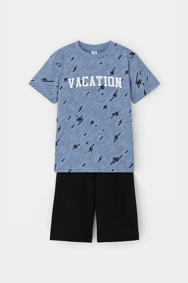 Пижама CROCKID, быстрее ветра,темный черный - фото 2