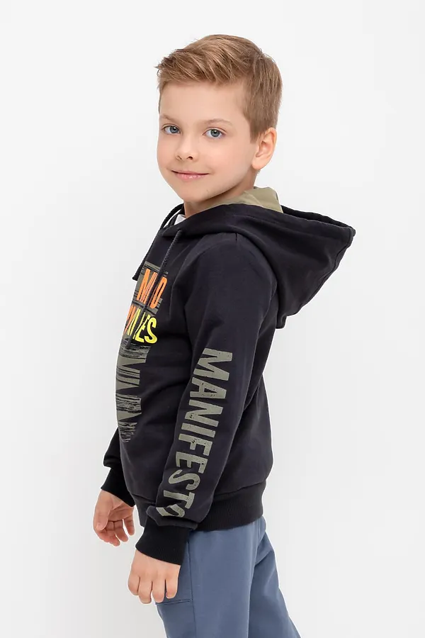 Худи CROCKID, темный графит - фото 2