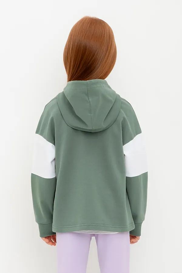Худи CROCKID, зеленый мох - фото 2