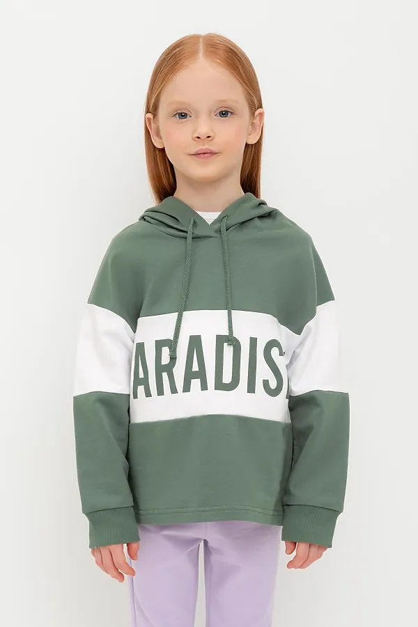 Худи CROCKID, зеленый мох - фото 2