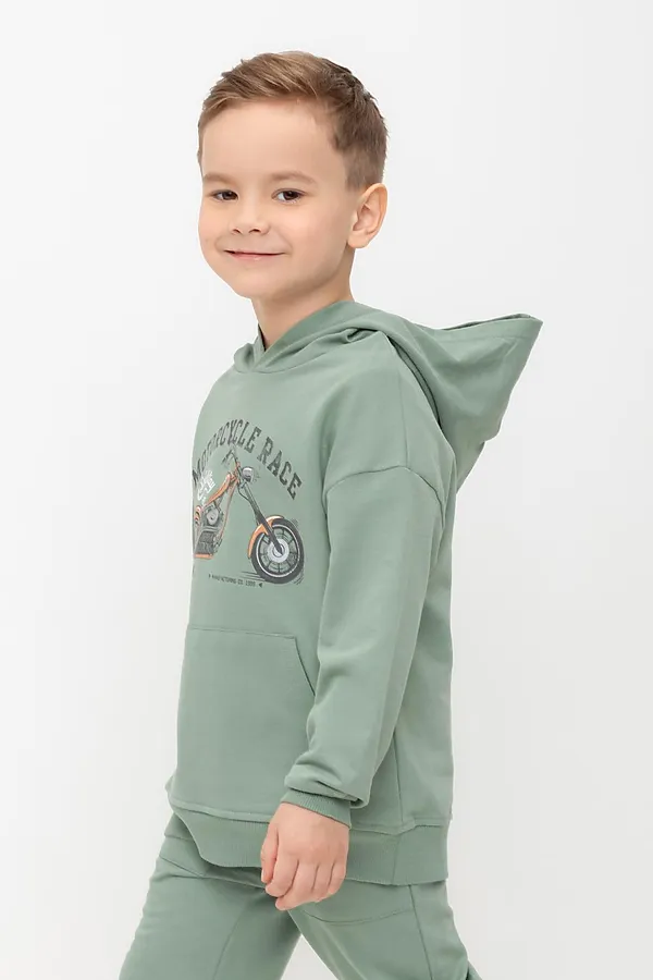 Худи CROCKID, весенний зеленый - фото 2