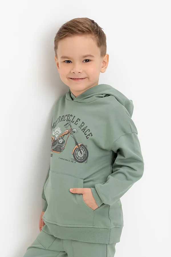 Худи CROCKID, весенний зеленый - фото 2