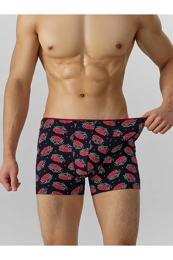 Трусы MARK FORMELLE, бутерброды с икрой на черном - фото 2