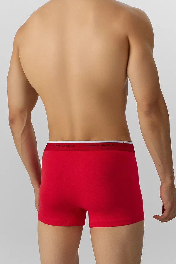 Трусы MARK FORMELLE, красный +печать2 - фото 2
