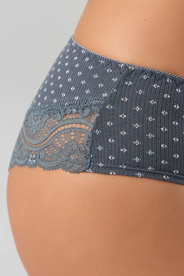 Трусы MARK FORMELLE, мелкий узор на сером - фото 2