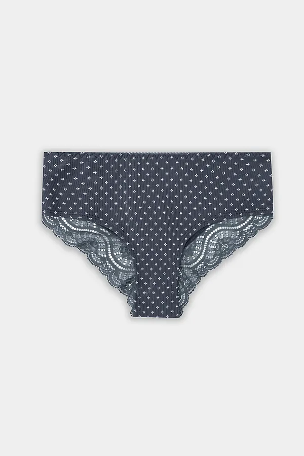 Трусы MARK FORMELLE, мелкий узор на сером - фото 2