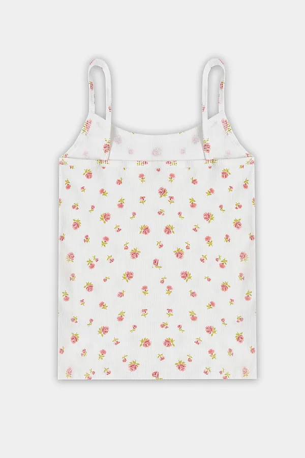 Майка MARK FORMELLE, цветы на св.молочном - фото 2