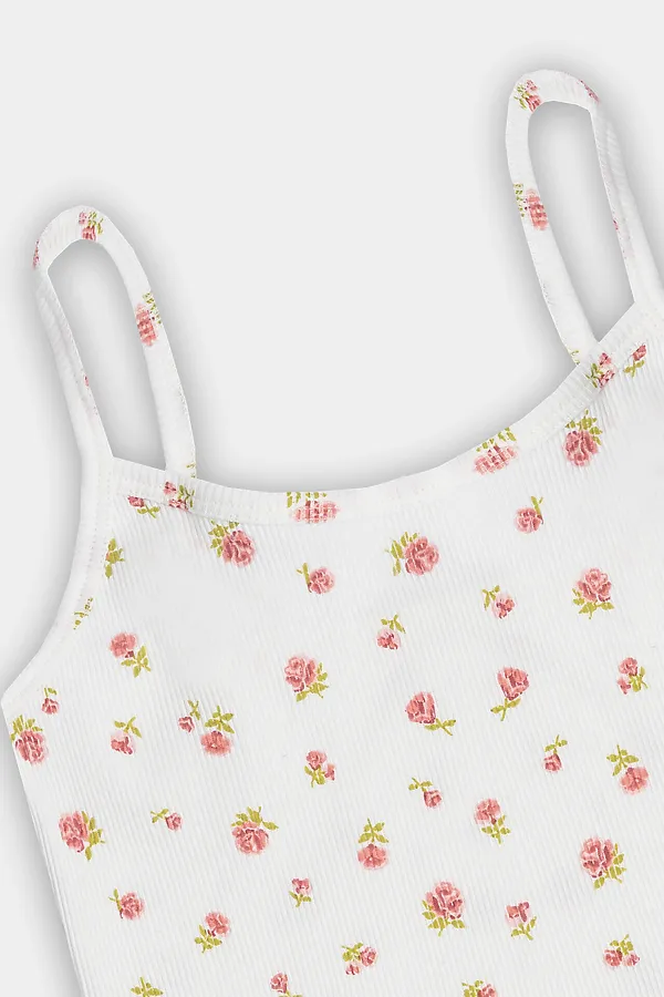 Майка MARK FORMELLE, цветы на св.молочном - фото 2