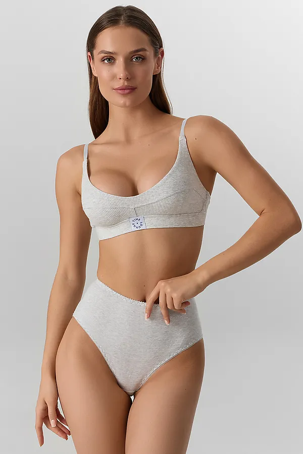 Топ MARK FORMELLE, серый меланж 4306-а-11 - фото 2