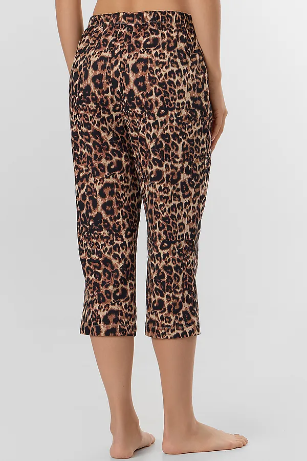 Бриджи MARK FORMELLE, леопард на песочном - фото 2