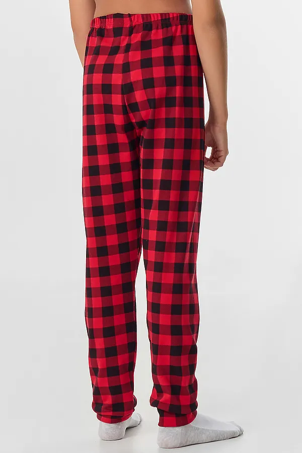 Пижама MARK FORMELLE, черный +черно -красная клетка - фото 2