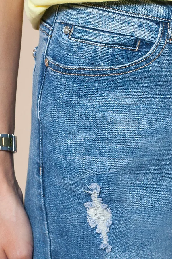 Джинсы VILATTE, синий - фото 2