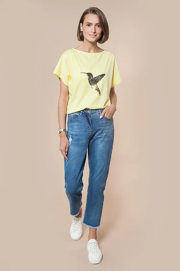 Джинсы VILATTE, синий - фото 2