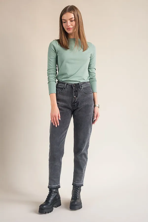 Джинсы VILATTE, серый - фото 2